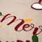 Glitzhome® LED Embroidered Linen Christmas Stocking & Tree Skirt Set